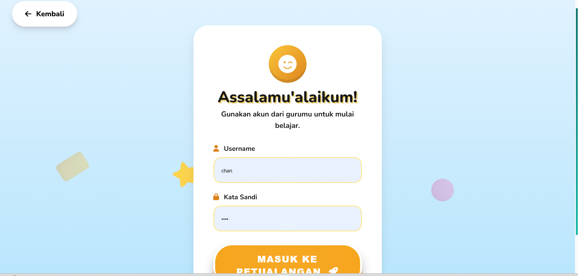 Login Murid